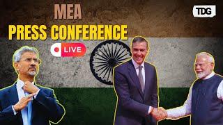 PM Modi LIVE | MEA Special Briefing on Spanish PM Pedro Sanchez visit | Spain | Gujarat |Vadodara