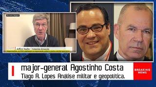 U.E.Ucrânia Trump | Mg Agostinho Costa - Tiago A. Lopes | Análise geopolítica militar @PovoEnganado