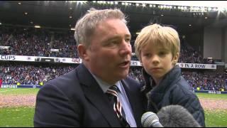 Ally McCoist End Of Season Speech Vs Berwick Rangers - 4th May 2013