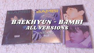 [FR]  UNBOXING BAEKHYUN 백현 - BAMBI (PHOTOBOOK & JEWEL CASE VER.)