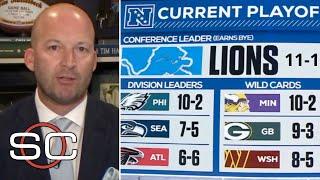 Tim Hasselbeck breaks NFC Playoff picture: Lions control; Eagles threaten; Vikings reach Wild Cards