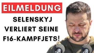 Piloten-Fehler! Einer von sechs F16-Kampfjet der Ukraine abgestürzt