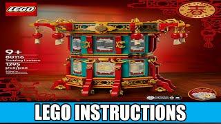 LEGO Instructions - Seasonal - 80116 - Trotting Lantern - Chinese Traditional Festival