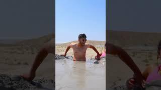 Mud Volcanoes in Azerbaijan! #shorts