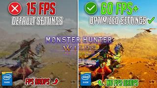 Monster Hunter Wilds: Best Settings to Fix Lags, Stutter & FPS Drops for MAX FPS on ANY PC