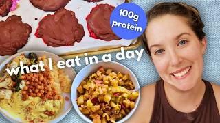 What I Eat in a Day! Healthy, High Protein Vegan Meals (Gluten-Free!)