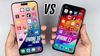 iOS 18.2 iPhone 11 vs iPhone 16 Pro Max - Speed Test!