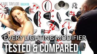 25+ Modifiers Tested and Compared: Find the Best Studio Photography Lighting for YOU