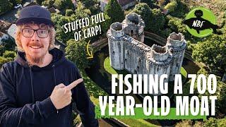 FISHING a MEDIEVAL MOAT!? | NOT what I was expecting!