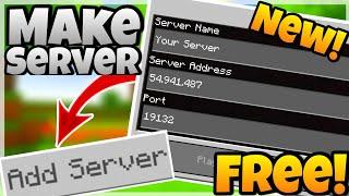 How to Make a MINECRAFT SERVER For Free! - Easy, Fast & Simple [Java/Bedrock/MCPE]