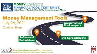 Money Mondays: Financial Tool Test Drive -- Money Management Tools 7-26-20201