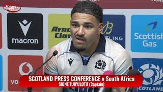 SCOTLAND PRESS CONFERENCE v SOUTH AFRICA - 10.11.24