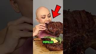 Giant STEAK Look Under The Microscope‼️🪱