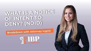 What is a NOID? Answers from Attorney Ingrid Perez