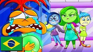 Inside Out 2 – ANXIETY: THE EARLY YEARS... | Best Clips 2024 | Inside Out 2 Animation