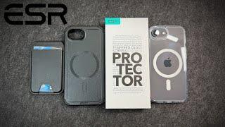 ESR Hybrid Case, Tough Case, Screen Protector & Magnetic Wallet for the new iPhone 16e !