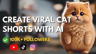 Create Viral Cat Shorts Using AI: Complete Guide