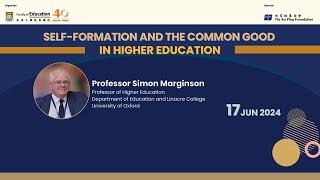 Distinguished Lecture by Professor Simon Marginson, University of Oxford