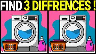  Spot the Difference Game | 3 Differences in 90 Seconds! 《Easy》