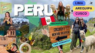 Peruvian Wonders of the World (Lima, Arequipa, Cusco, Machu Picchu)  || Travel Vlog