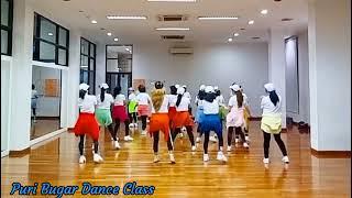 Chula Line Dance||Demo by Tayuka Karamoy & Puri Bugar Dance Class
