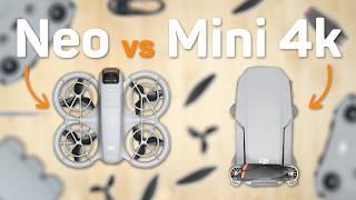 DJI Mini 4k vs DJI Neo