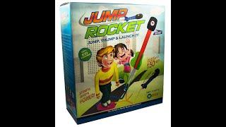 E-Chariot Jump Rocket Stomp Launcher & 3 Foam Tipped Rockets with Whistling Sound | Flies Upto 150ft