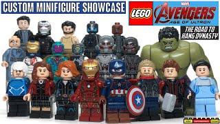 LEGO AVENGERS: AGE OF ULTRON Custom Minifig Showcase (Road to AVENGERS: DOOMSDAY Update)