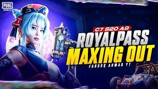 C7S20 A9 Royal Pass Maxing Out | 5 RP Giveaway |  PUBG MOBILE 