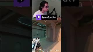 New Episode first stream highlight! | lawsfordtv on #Twitch #Valorant #Clutch