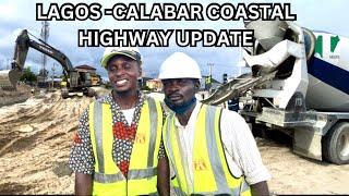 LAGOS CALABAR COASTAL HIGHWAY UPDATE FROM LEKKI MARWA BUS STOP