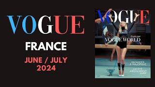 VOGUE FRANCE JUNE/JULY 2024 | Gigi Hadid | Magazine Flip Through | Glossy Magazine Heaven