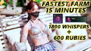 1800 Whispers And 600 Rubies In just 15 Mins?! BEST Way To Farm Lunar Whisper And Rubies, Once Human