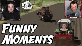 Funny Moments MST  "od Zera do Farmera "  Duszenie Aduma  Urwanie siewnika ŚWIĘTA