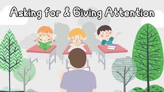 ASKING AND GIVING ATTENTION : MATERI BAHASA INGGRIS KELAS 8