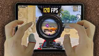 iPad Pro M2 PUBG HANDCAM Smooth+120FPS ️  Pubg Test/ Gameplay/ Graphic Settings