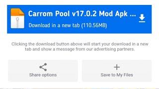 Carrom Pool Mod Menu v17.0.2 For Android 2024 | Unlimited Money and Gems Hack | Download Mod Apk