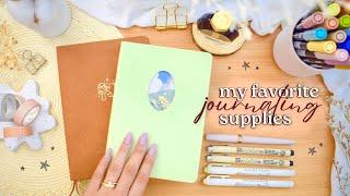 My Favorite Journaling Supplies my stationery must-haves for journaling / bullet journal 2023