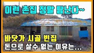 탐나는 바닷가 시골집 촌집!  돈으로 살 수 없는 이유는...???  #집땅전