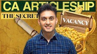 CA Articleship Vacancy | How To Find CA Articleship Vacancy? CA Rohan Gupta