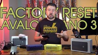 How To Factory Reset Canaan Avalon Nano 3 Bitcoin Miner Heater