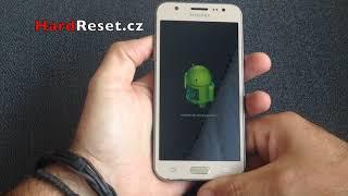 Factory Hard Reset Samsung Galaxy J5 odblokování hesla telefonu