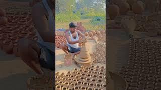 India pottery maker #pottery #indianpottery