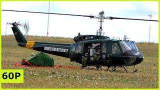 STUNNING XL RC SCALE BELL UH-1D WITH LOADS ELECTRICAL HELICOPTER WITH SOUNDMODUL