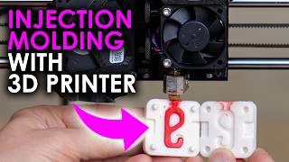 I tried Injection Molding using a 3D Printer!