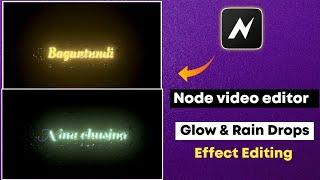Lyrics video editing in NodeVideo || Rks editor 25 ||