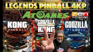 Jaw-dropping: Godzilla vs Kong pinball review by AtGames