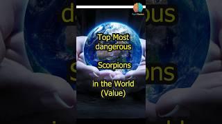 Top most dangerous scorpion in the world |#fact #genius #status #shorts #short #world #amazingfacts