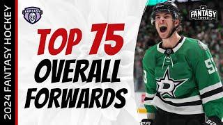 Fantasy Hockey Advice - TOP 75 FORWARDS for 2024-25 - Fantasy Hockey Draft Strategy