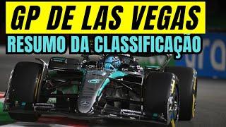 GP DE LAS VEGAS: RESUMO DA CLASSIFICAÇÃO - FORMULA 1